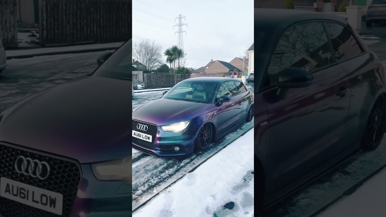 Bagged Audi A1 | Snow Day | Airlift 