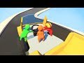 IMPOSSIBLE TRUCK DRIVING WITH FRIENDS! (Human Fall Flat Episode #3)