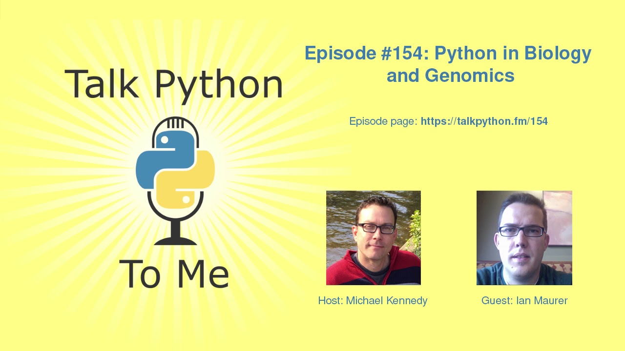 #154: Python in Biology and Genomics