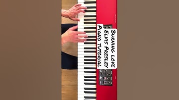 Thumbnail of Burning love - Elvis Presley piano tutorial