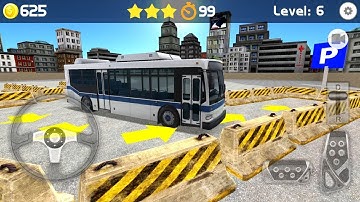 Bus Parking 3D Level 6 🚌🚐🚎🚙🛺