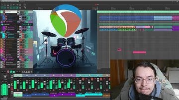 (2025) How To Program A Drum Track Using MIDI In Reaper DAW Recording Software