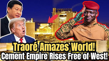 Traoré Stuns Globe! Builds Cement Giant Without West’s Aid||#ibrahimtraoré #politicsnews #president