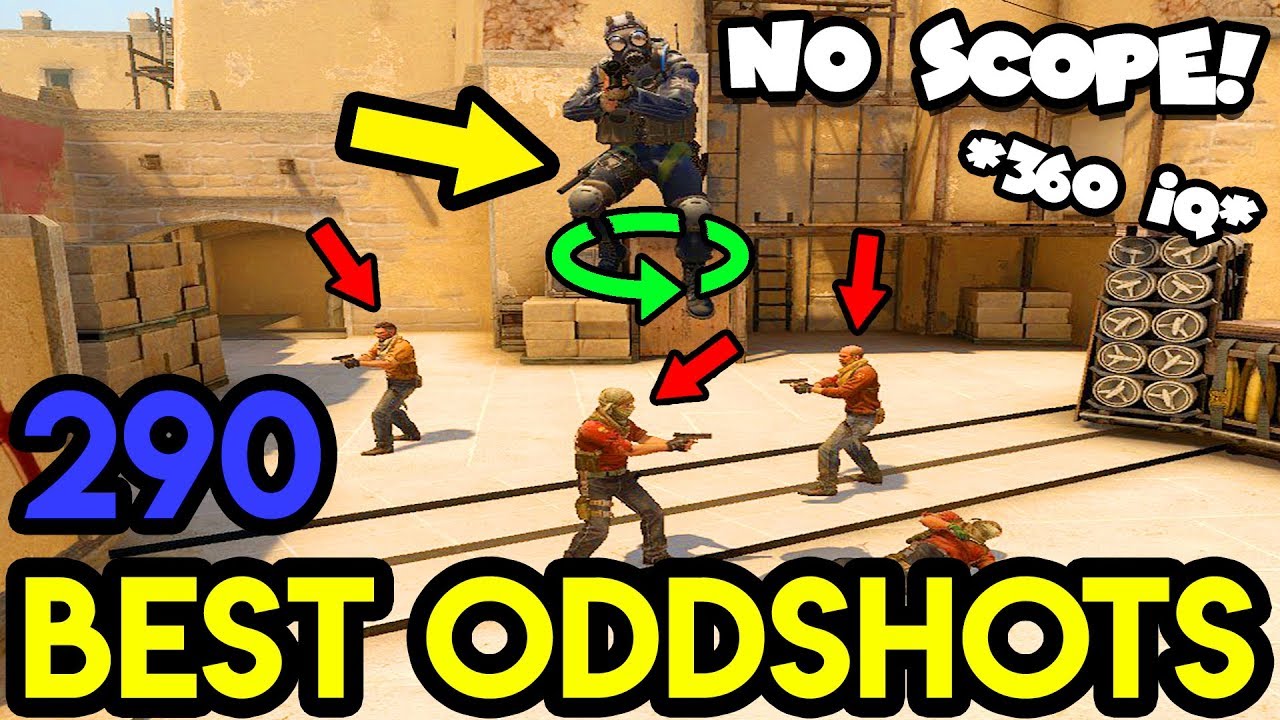 360° IQ PLAY ! *EPIC MLG* - CS:GO BEST ODDSHOTS #290 - YouTube
