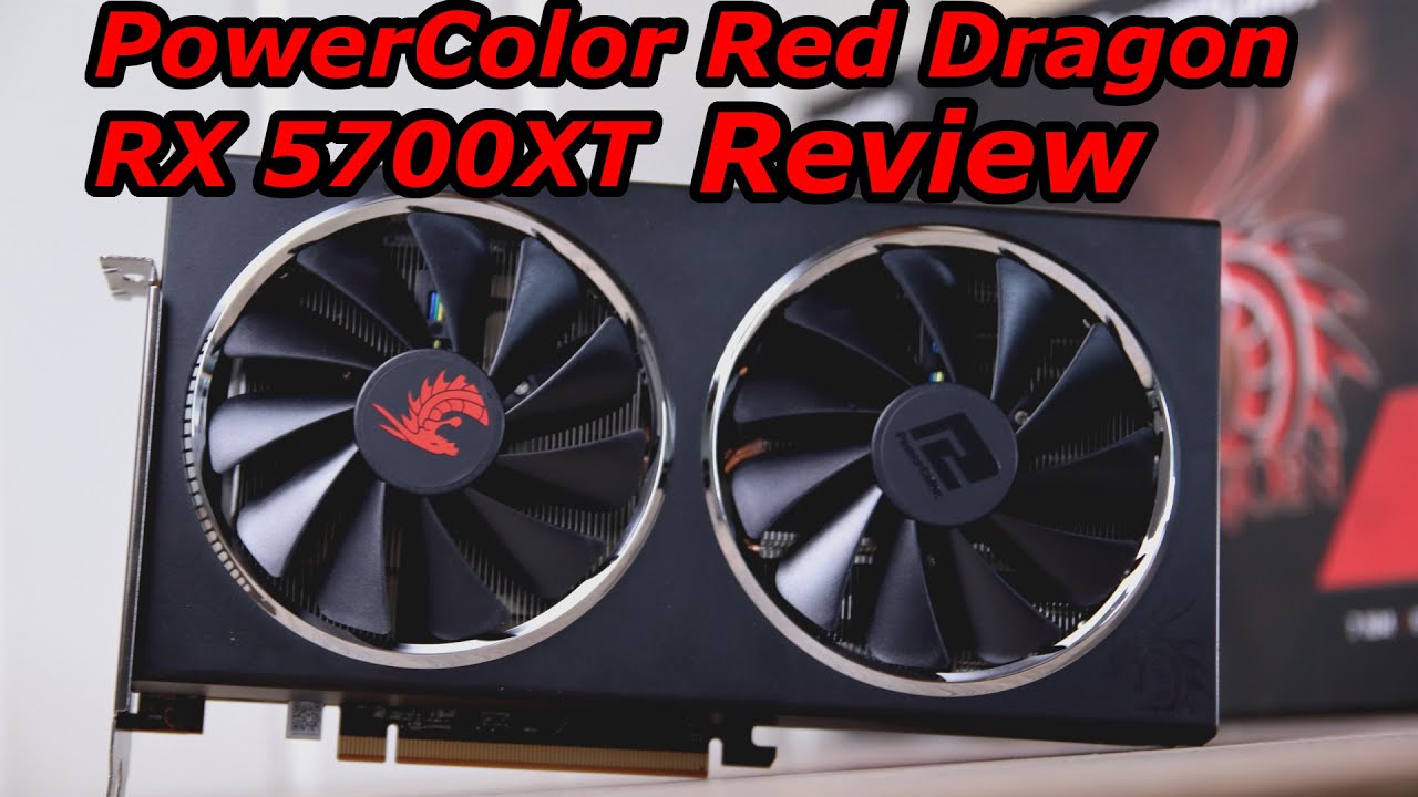 Bedre gruppe Elskede PowerColor Red Dragon RX 5700 XT Review | vs RTX 2070 Super, GTX 1070 -  YouTube