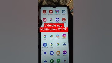 vidmate app notification बंद करें | vidmate notification off kare #shots #shorts #shortsfeed