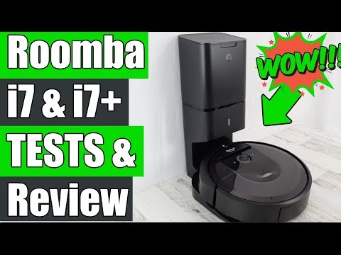 Følelse arbejder Hævde iRobot Roomba i7+ Robot Vacuum Review & TESTS w/ Clean Base vs i7 vs 980 -  YouTube