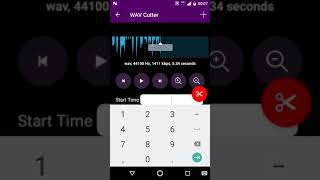 WAV Cutter And Joiner for android screenshot 1