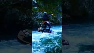 River SUP freestyle~Brace eddy turn ~ River SUP freestyle~Brace eddy turn ~