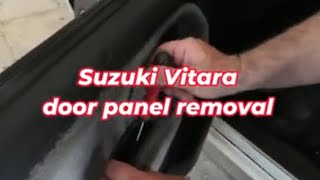Suzuki Vitara 19891999 Door Panel Removal