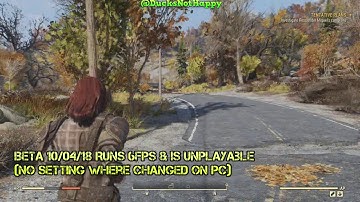 Fallout 76 BETA Dropping Frames & Running Bad? (Low FPS) FIXED!