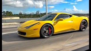 Toyota supra and ferrari 458 - rolling on highway. who is faster???
hey everyone. in my channel you will find many videos of supercar
events, loudest, most e...
