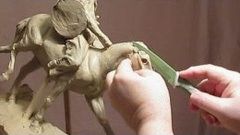 Sculpting With Lemon - Down the Ridge Line - The Horses Face - Major Re-Construction
