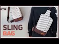 DIY/ SLING BAG/ WAIST BAG/ FANNY PACK/ BUM BAG/ 어깨에 메는 슬링백 만들기/ 웨이스트백 만들기/sewing/ tutorial/