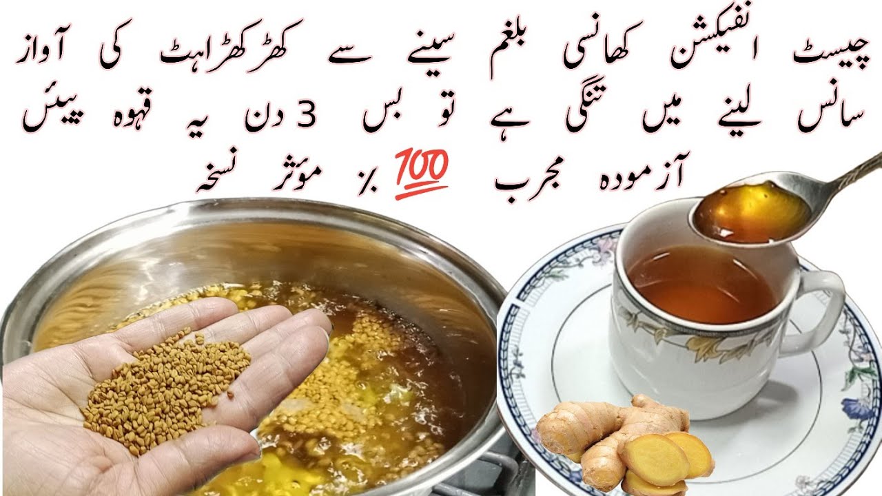 Remedy For Chest Infection, Cough and Phlegm Clean Lungs in 3 Days