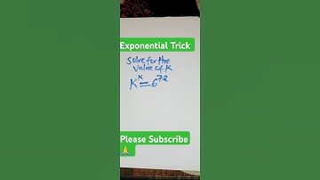 Nice Exponential tricks#maths #education #exam #shortvideo #shorts
