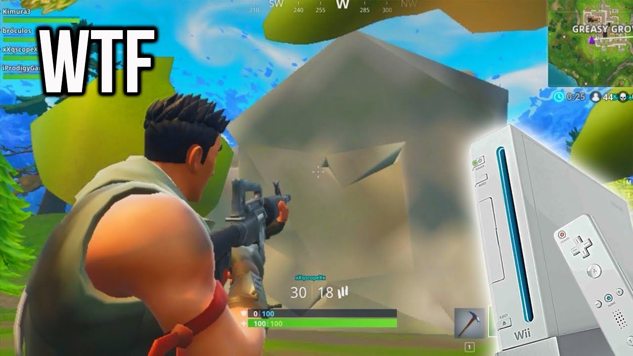 Fortnite on the Wii... YouTube