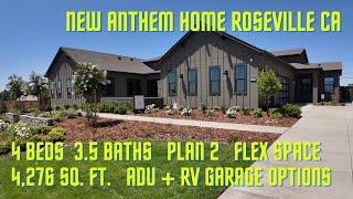 Luxury Anthem Home Tour in Roseville CA | Plan 2 at Double S Ranch