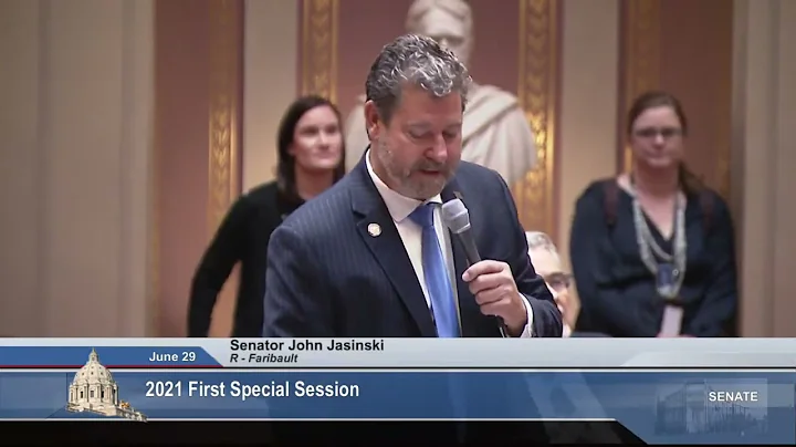 MN State Senate Recognizing Waseca, MN Police Offi...