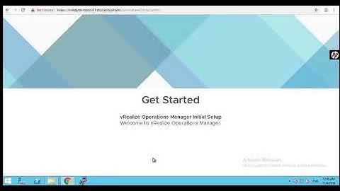 Installing and Configuring vRealize Operations Manager 7.5