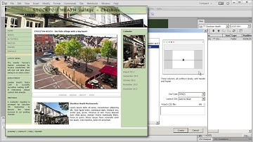 Adobe Dreamweaver Training (Creating an Index Page) Part 22 of 51