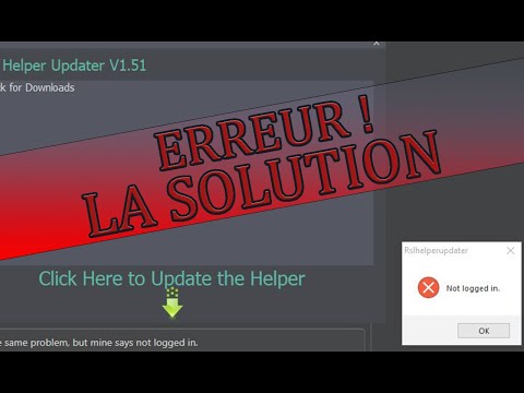 RSL HELPER ERREUR [NOT LOGGED IN] ? LA SOLUTION ! raid shadow legends