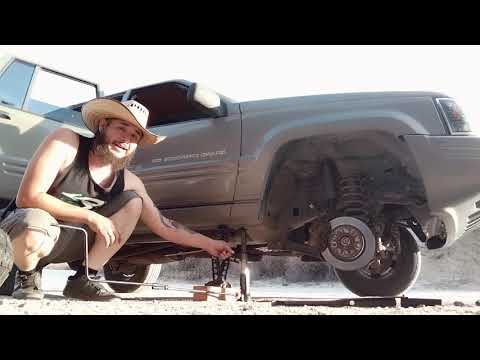 Installing Spare Tire 1998 Jeep Grand Cherokee