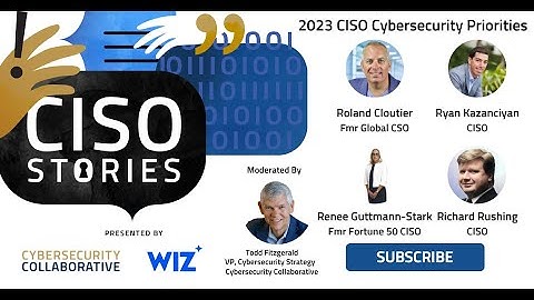 CISO Priorities 2023 - CSP 109