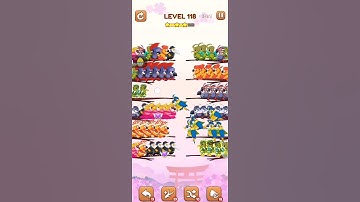 BIRD SORT 2 COLOR PUZZLE GAME🐦      LEVEL 118
