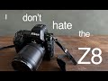 Going mirrorless with the nikon z8  the good and the bad