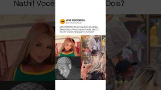Meu Deus Influenciadora Dudinha Beija Gato Preto Após Festa Da Dj Nathi Vocês Shippam Os Dois?