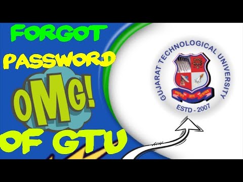 Reset or Recover Password of GTU Student Portal | GTU के Password को कैसे Reset ya Recover करे| #GTU