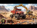 City Road Construction Simulator 3D - Mega Excavator Truck Action 🚧🔥 (Android Gameplay)
