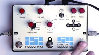Hologram Electronics Dream Sequence | Guitar Pedal | Vintage King