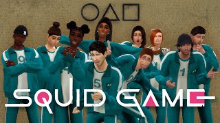 i played SQUID GAMES with my sims!
