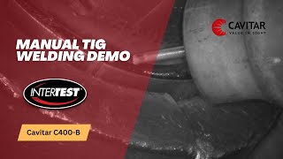Manual Tig Welding Footage of the Cavitar C400-B Weld Monitoring System | ArcLess Vision
