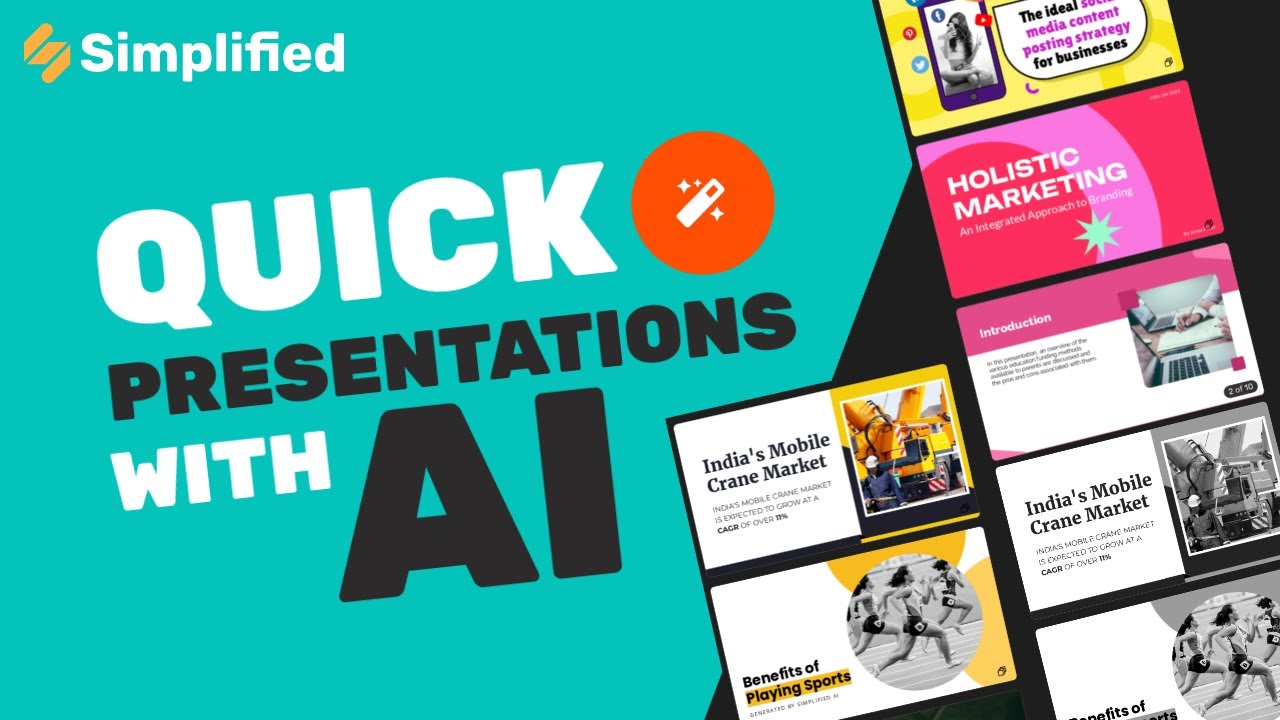 how to make presentation on ai