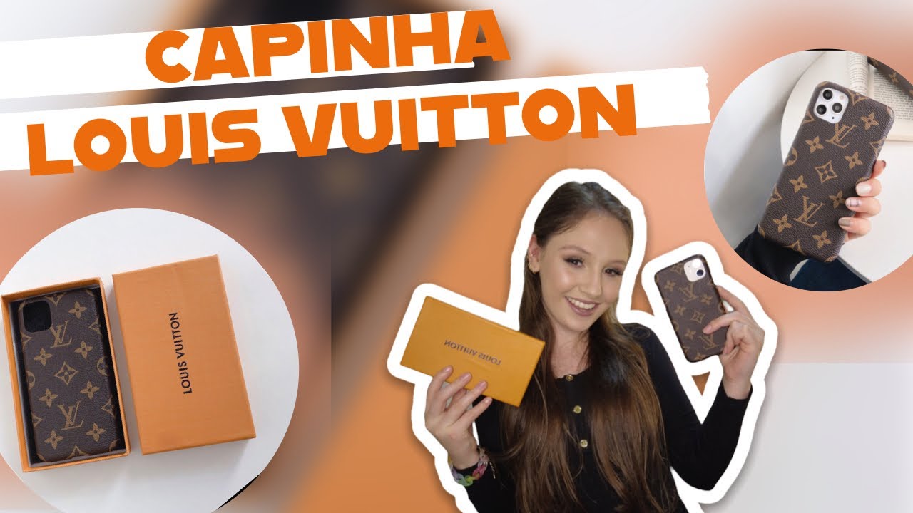 UNBOX CAPINHA LOUIS VUITTON IPHONE 11