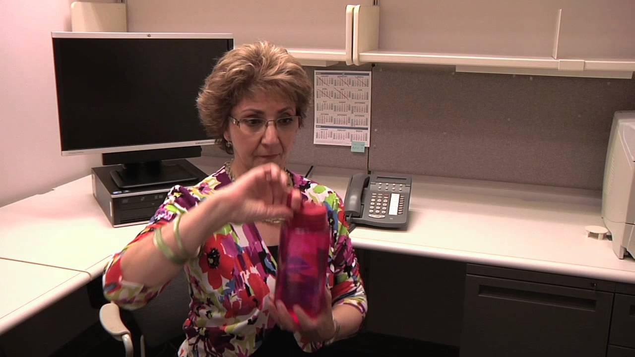 Deskercise - Upper Body Exercises - YouTube