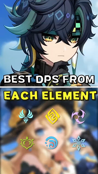Best DPS From Every Element Before Nod Krai! genshin impact