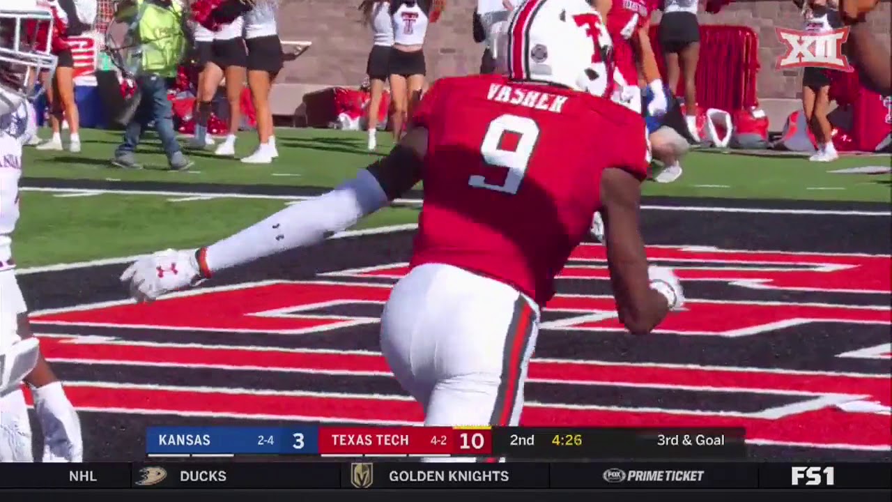 Kansas vs Texas Tech Football Highlights YouTube