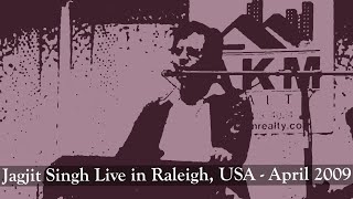 Jagjit Singh Live in Raleigh April 2009