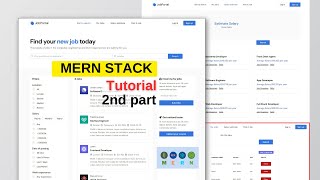 MERN Stack Job Portal using React, MongoDB, Node, Express.js & Tailwind CSS | Part 2 screenshot 3