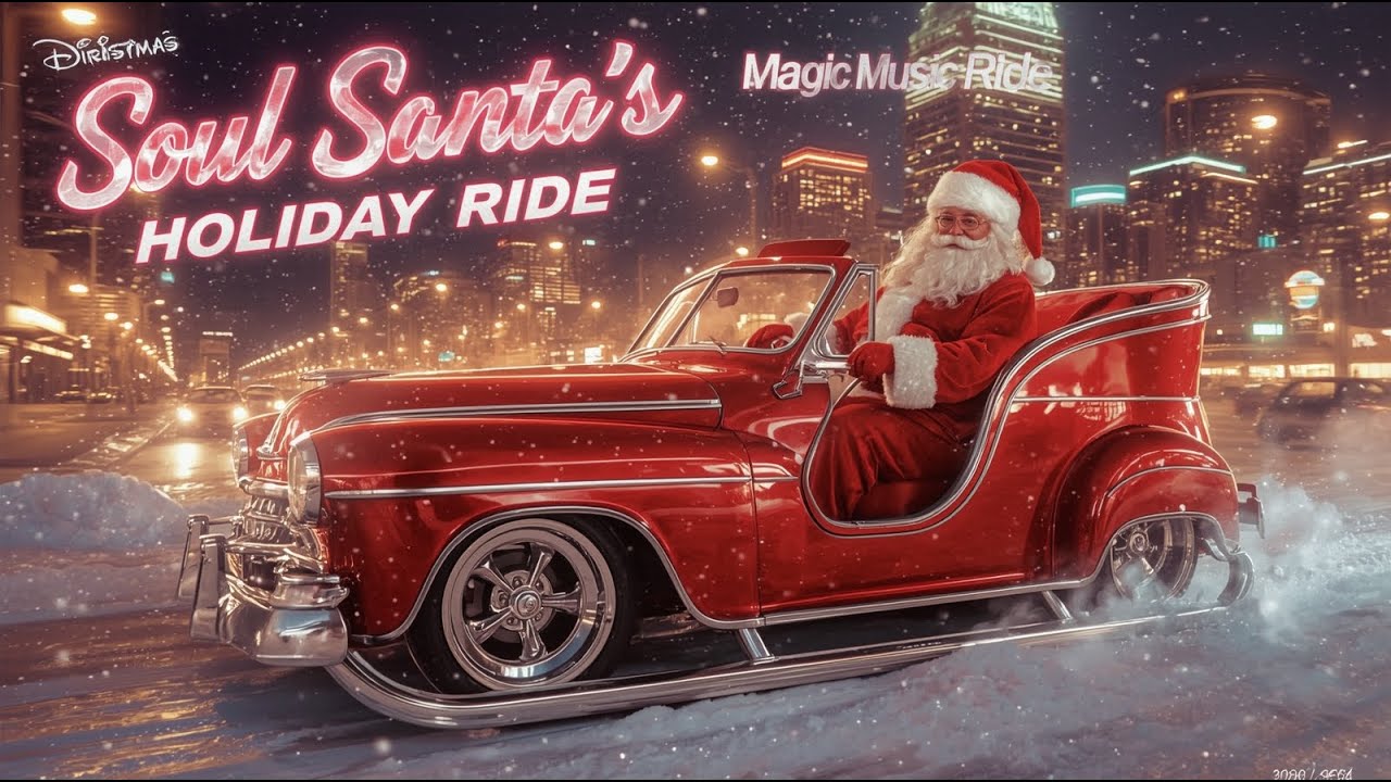 Soul Santa's Holiday Ride - 80s Christmas Funk RnB Soul 🎄❤️