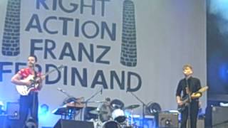 Franz Ferdinand - Walk Away live @ Sziget 2013 HD