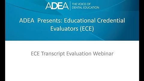 The Ins-and-Outs of ECE International Transcript Review