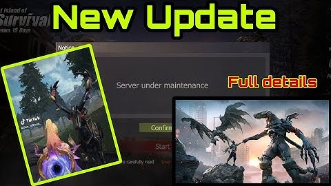 SERVER UNDER MAINTENANCE (NEW UPDATE) LAST ISLAND OF SURVIVAL #LDRS #RUST #LIOS