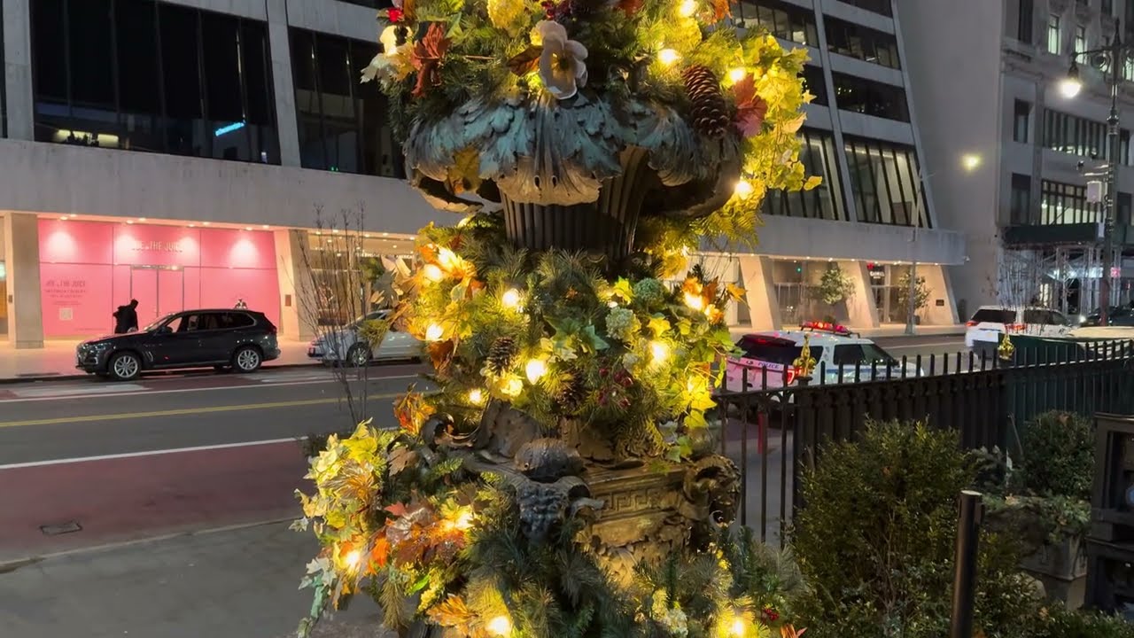 (4️⃣K) NYC Walk Tour, Bryant Park 12/01/2026 