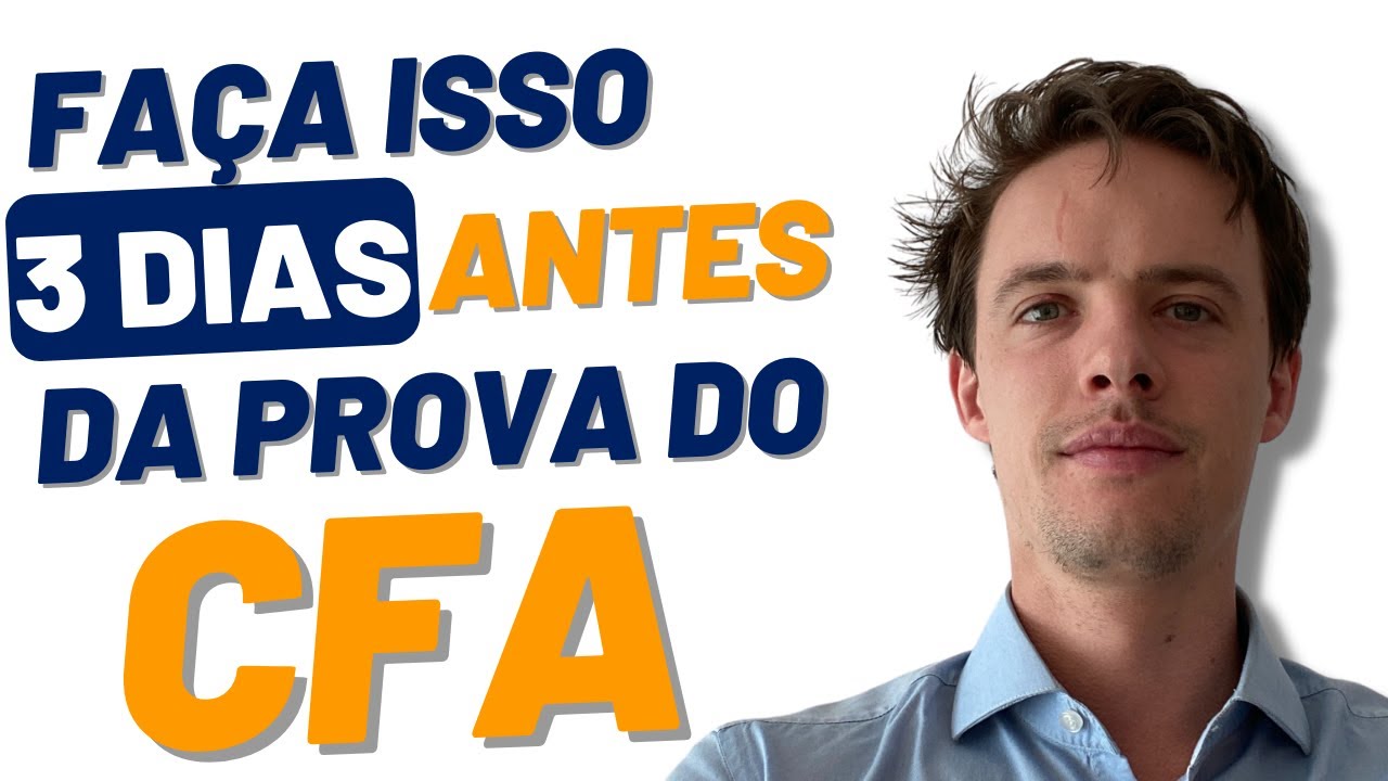 O Segredo para você conseguir passar em QUALQUER prova do CFA na ...