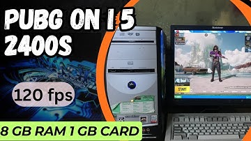 core i5 2nd gen pubg mobile gameplay 8 gb ram 1 gb card 60 fps